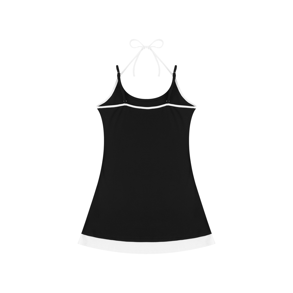 LW 123 Women’s Color Block Sleeveless Dress