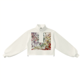 LW 123 Women’s Mock-Neck Quarter-Zip Sweatshirt