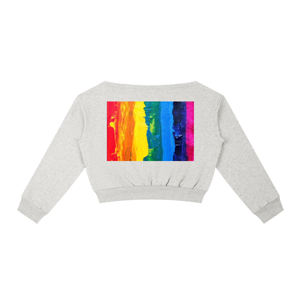 LW 123 Women's Off-Shoulder Sweatshirt