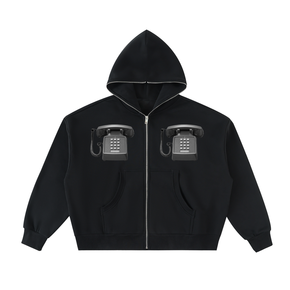 LW 123 Full-Zip Boxy Hoodie