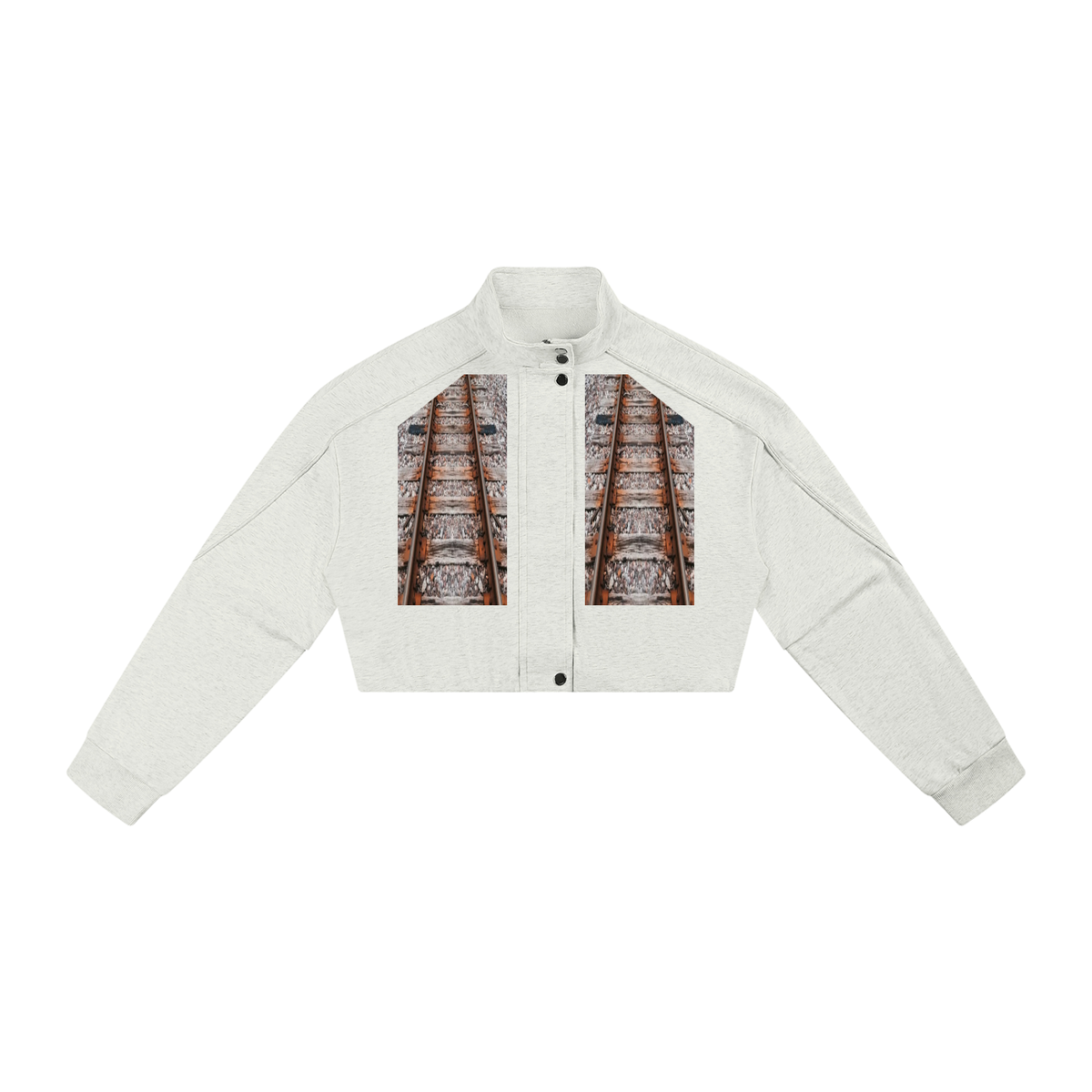 LW 123  Button-Front Jacket
