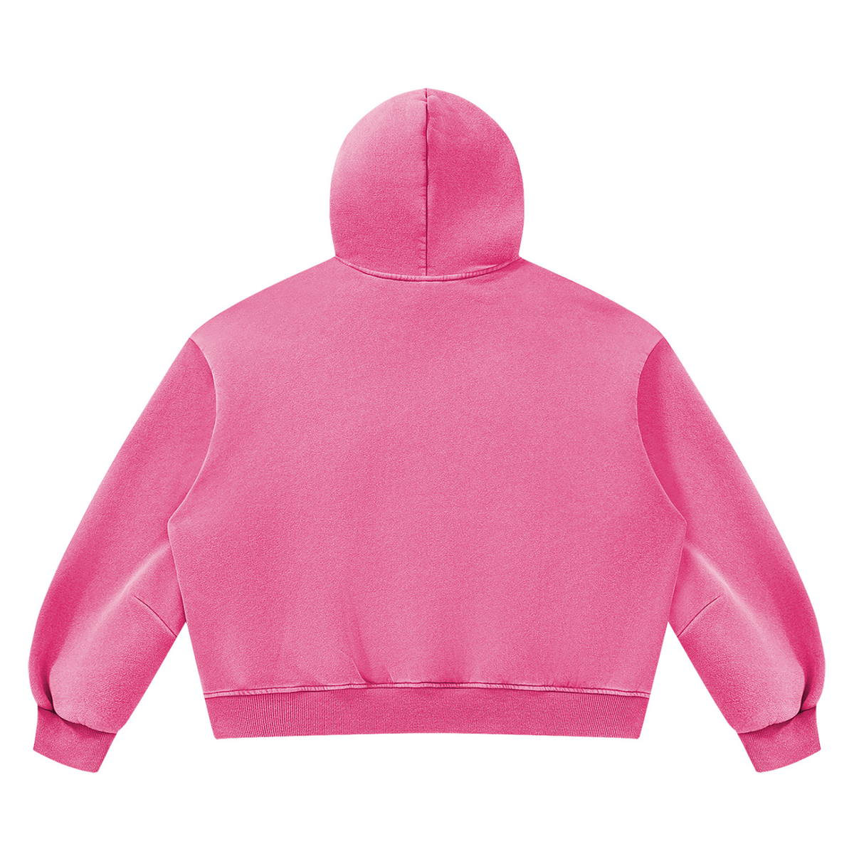 LW 123 Vintage Wash Boxy Fleece Hoodie