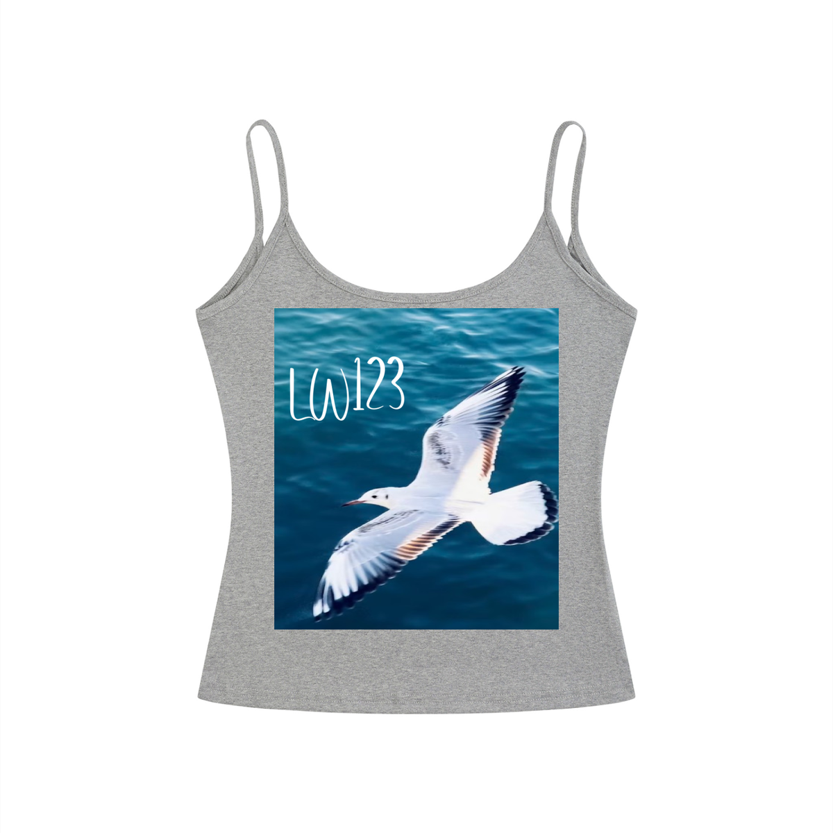 LW 123  Open-Back Tank Top