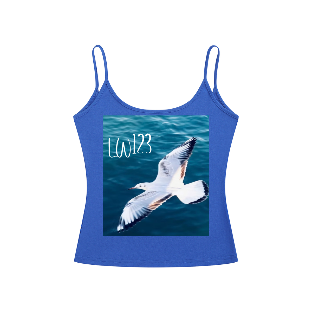 LW 123  Open-Back Tank Top