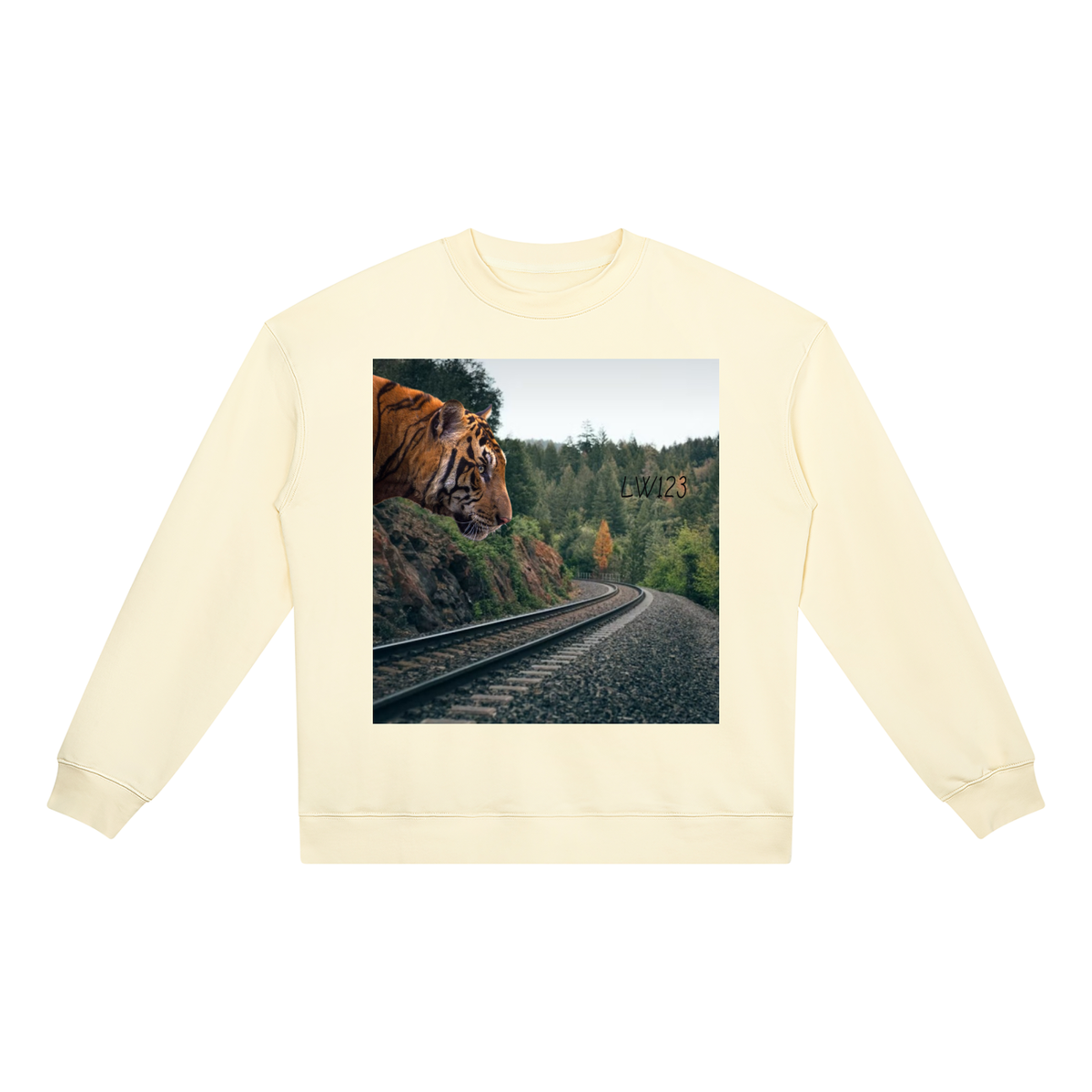 LW 123  Heavyweight Crewneck Sweatshirt