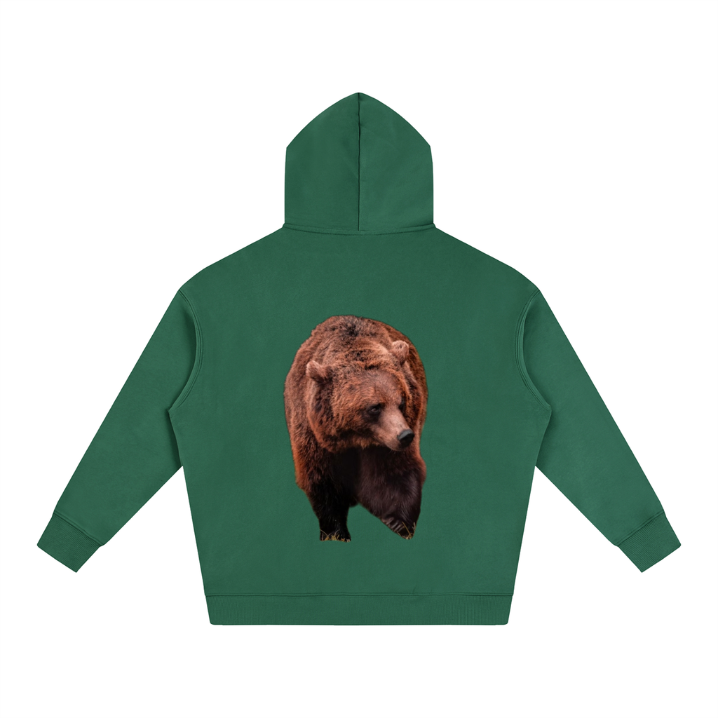 LW 123 Oversize Fleeced Hoodie