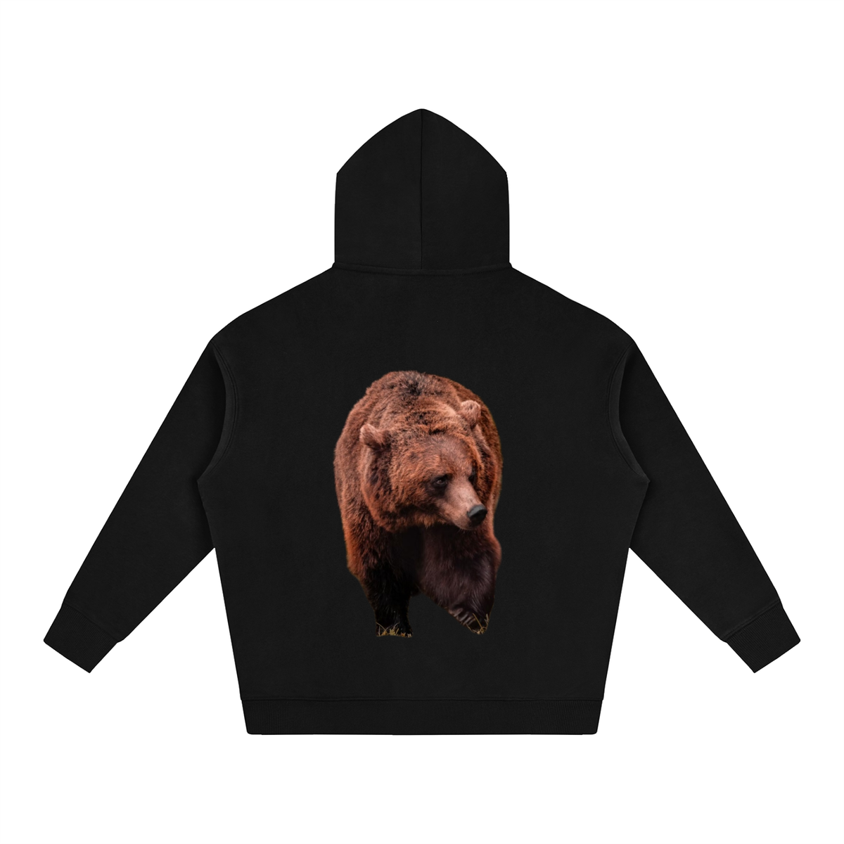 LW 123 Oversize Fleeced Hoodie