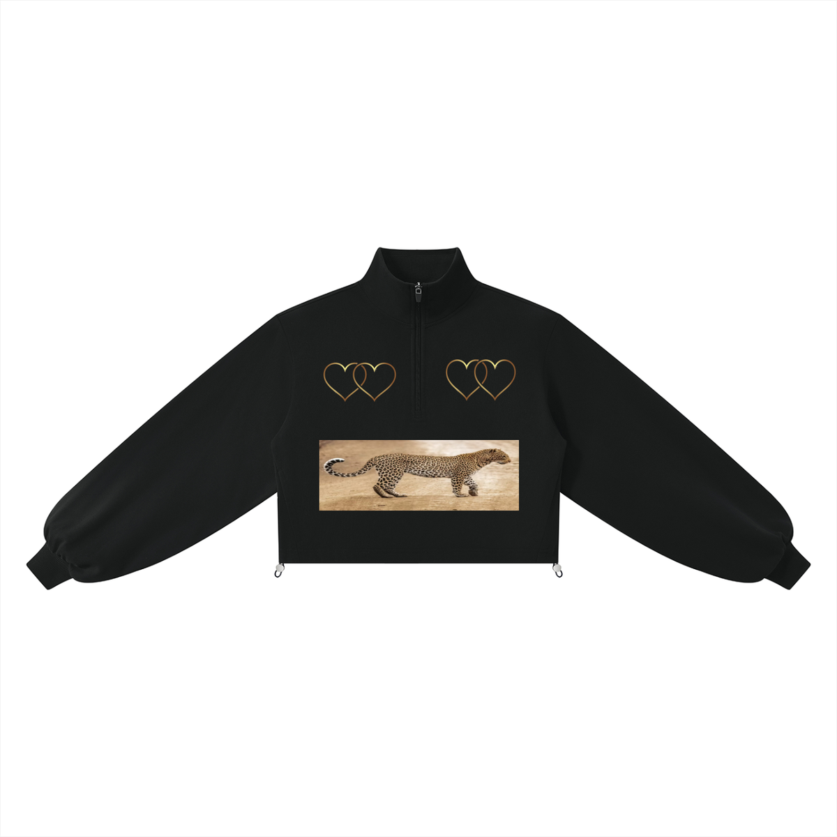 LW 123 Women’s Mock-Neck Quarter-Zip Sweatshirt